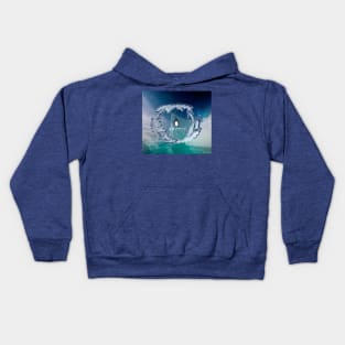 Arctic Snowboarder Kids Hoodie